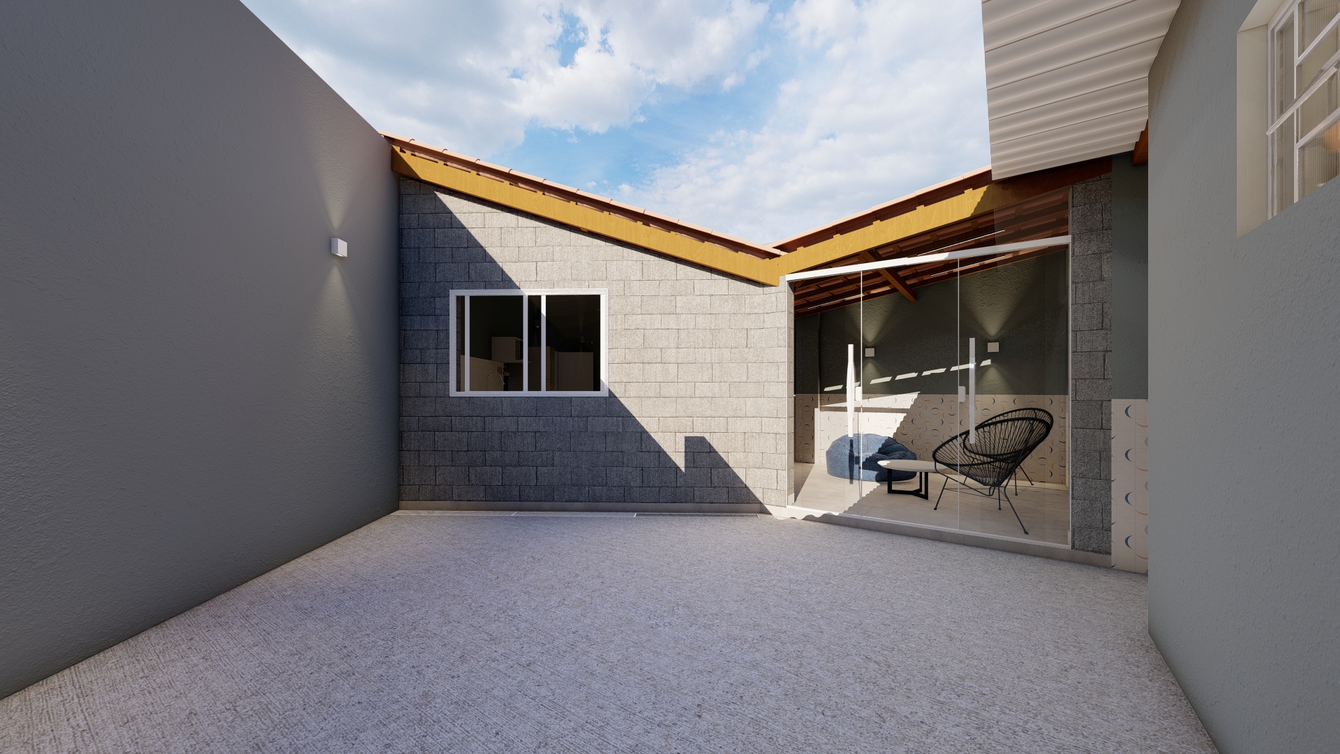 Residência LC - Fachada